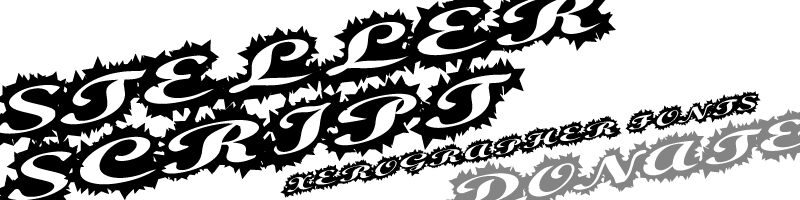 StellerScript Carattere