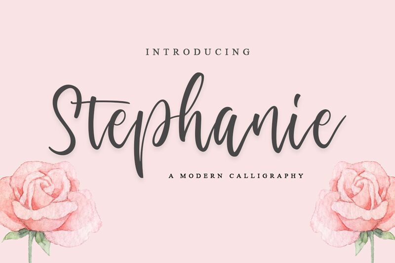 Stephanie Schriftart