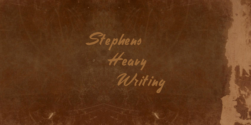Stephens Heavy Writing Schriftart