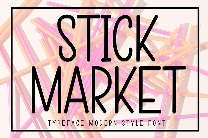 Stick Market 字体