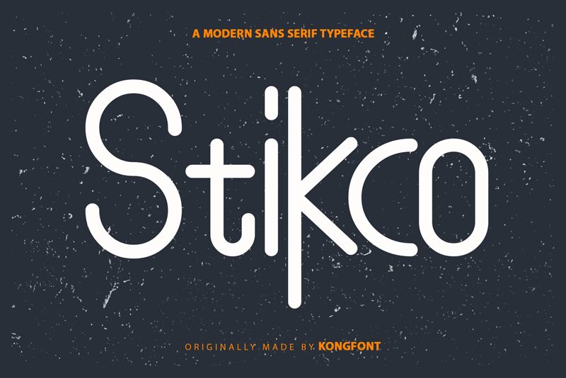 Stikco Schriftart