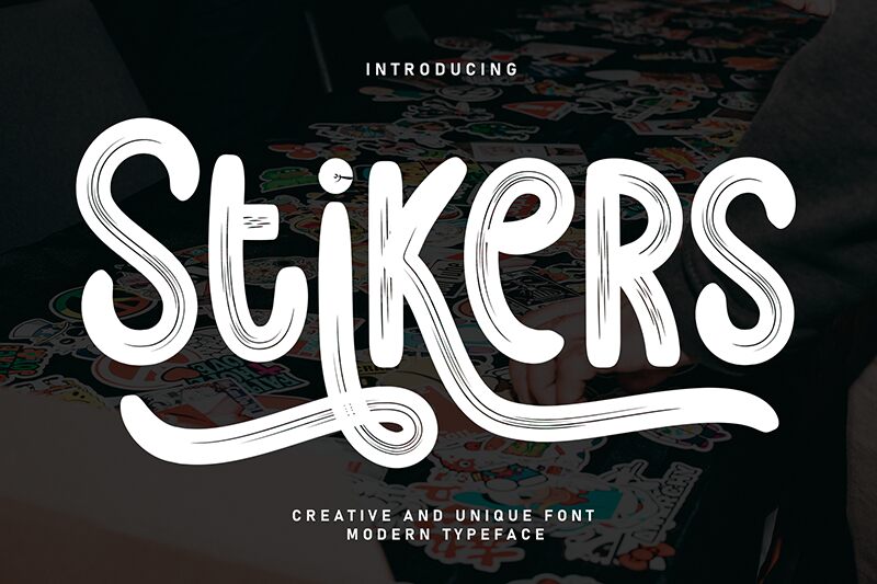Stikers الخط 