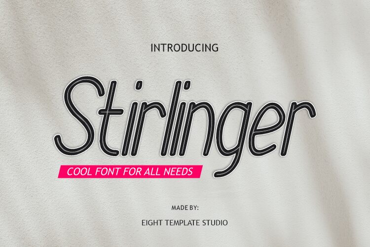 Stirlinger フォント