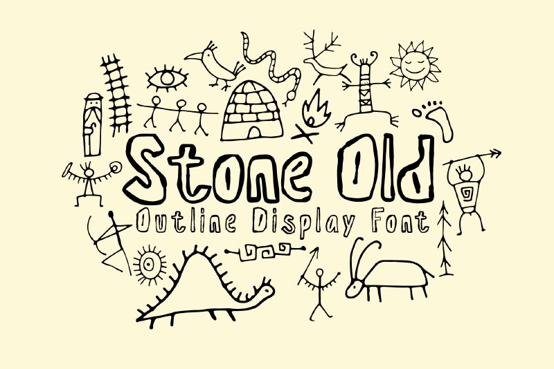 Stone Old Шрифт