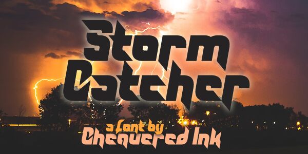 Storm Catcher Schriftart