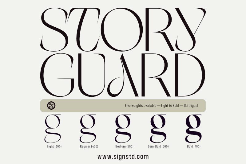 Story Guard Font