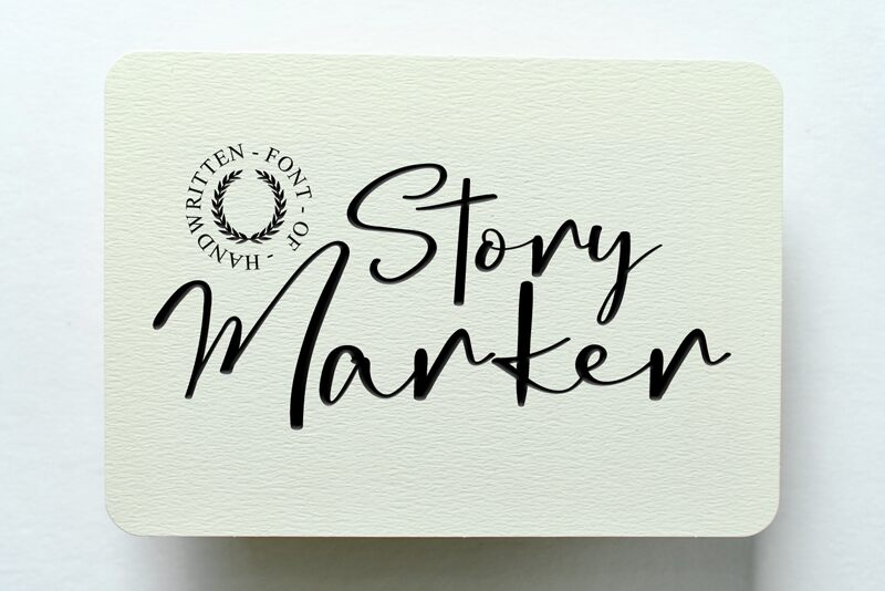 Story Marker 字体