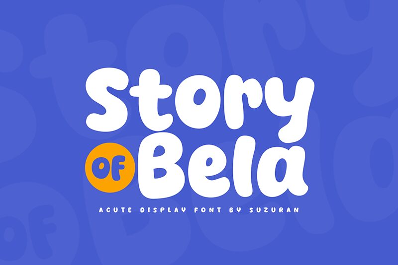 Story of Bela Schriftart