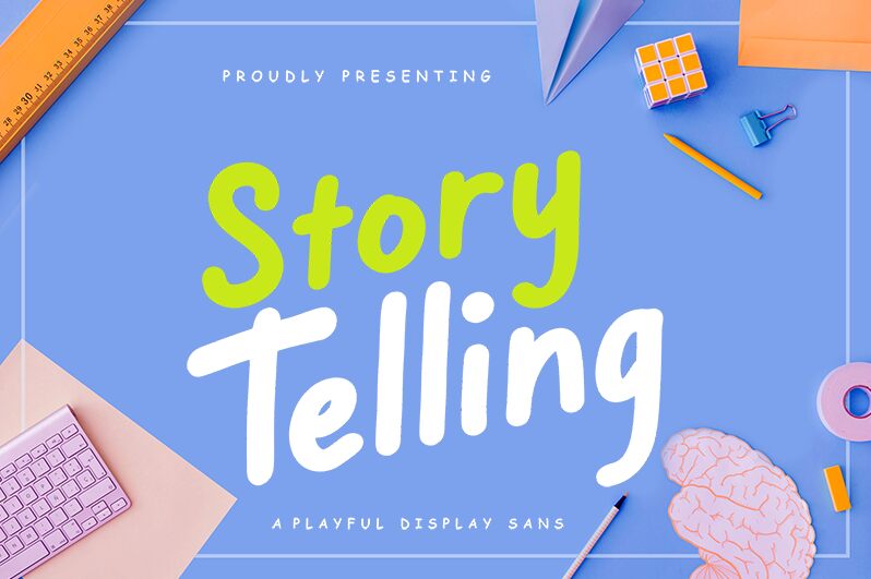 Story Telling Czcionka