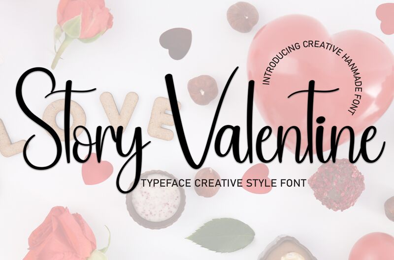 Story Valentine 字体