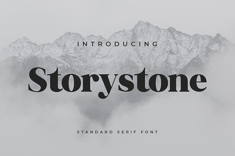 Storystone Czcionka