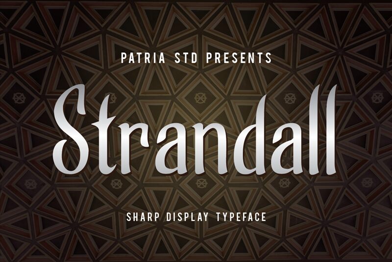 Strandall Czcionka