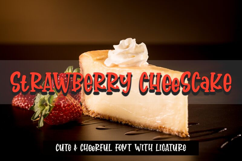 strawberry cheesecake Carattere
