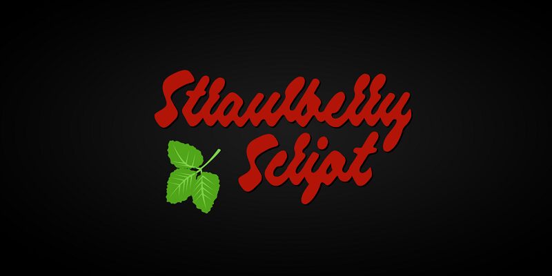 Strawberry Script Font
