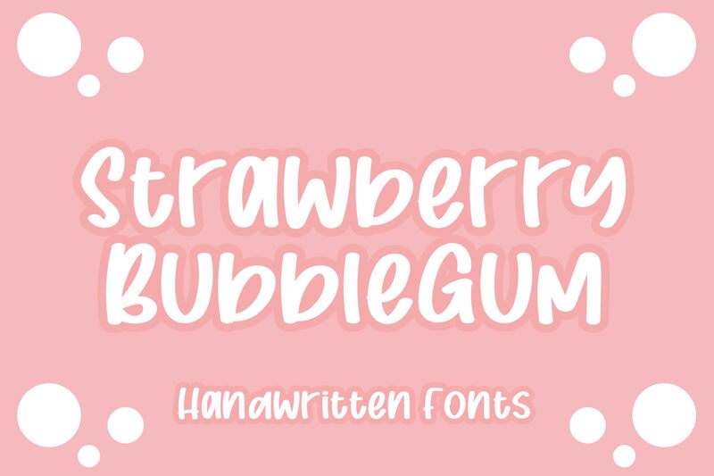 Strawberry Bubblegum Carattere