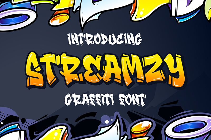 Streamzy Schriftart