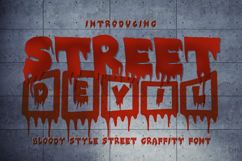 STREET DEVIL Carattere