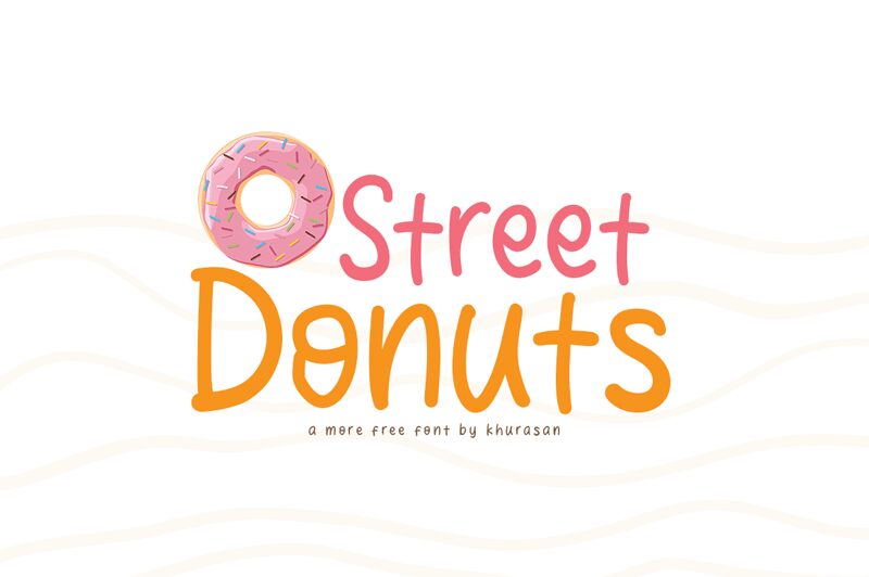 Street Donuts Шрифт