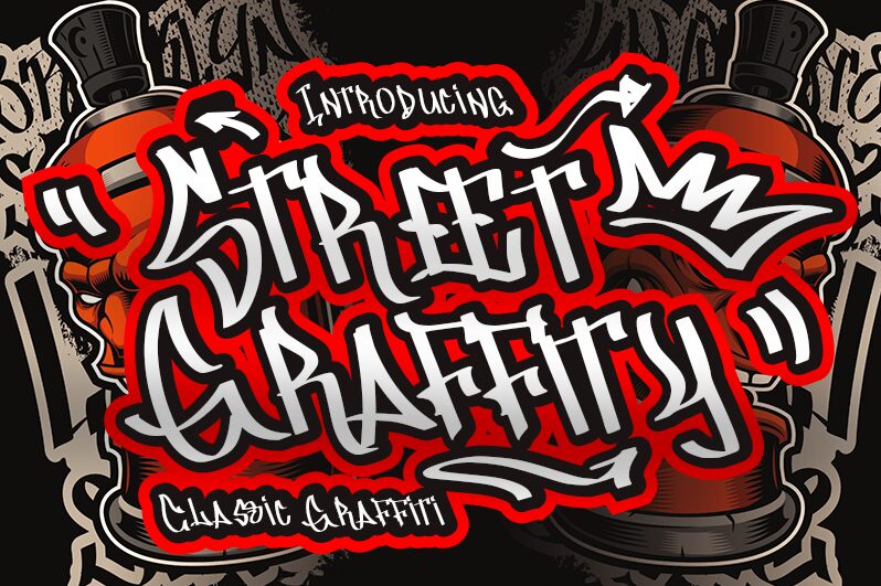 Street Graffity Schriftart