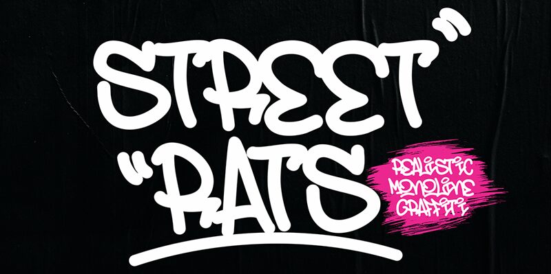 Street Rats Czcionka