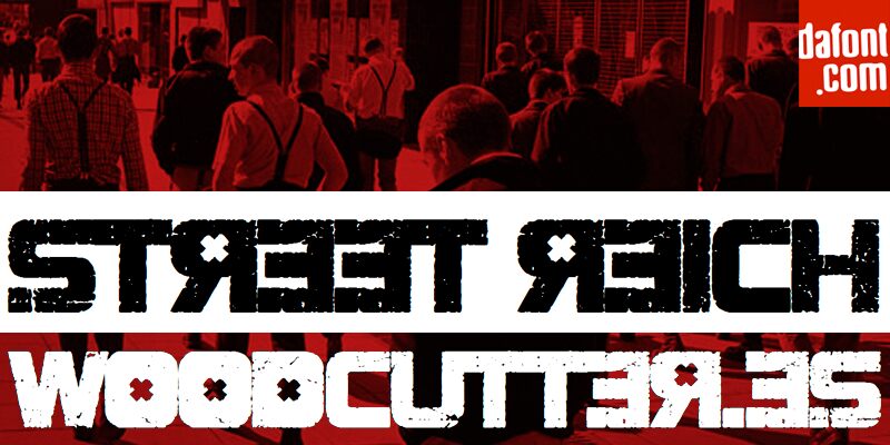 Street Reich Schriftart