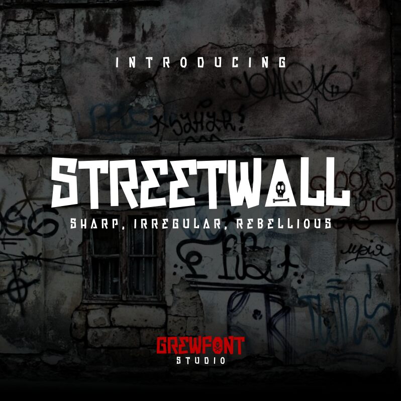 Streetwall Schriftart