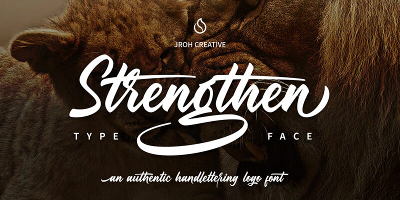 Strengthen Schriftart