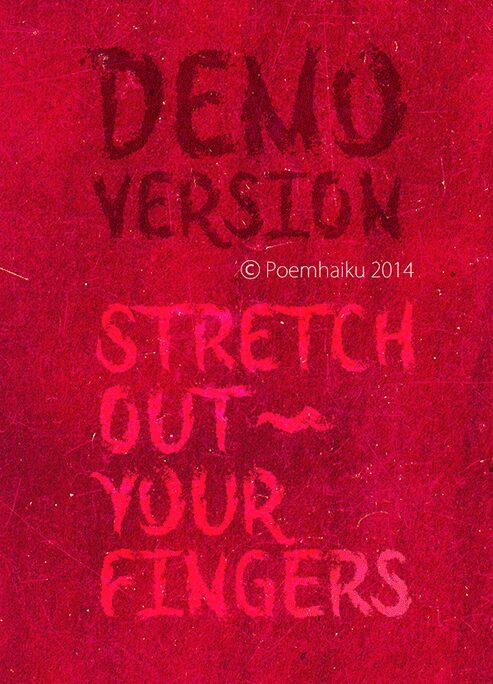 Stretch Out Your Fingers Schriftart