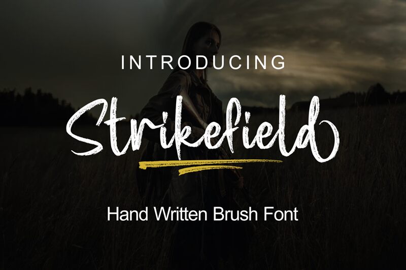 Strikefield Schriftart