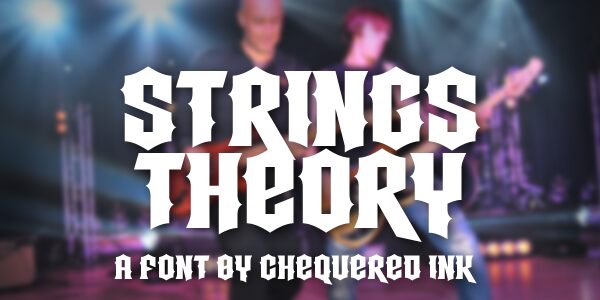 Strings Theory Czcionka