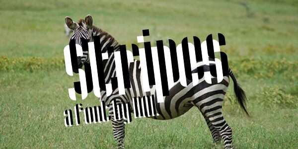 Stripes Druh písma