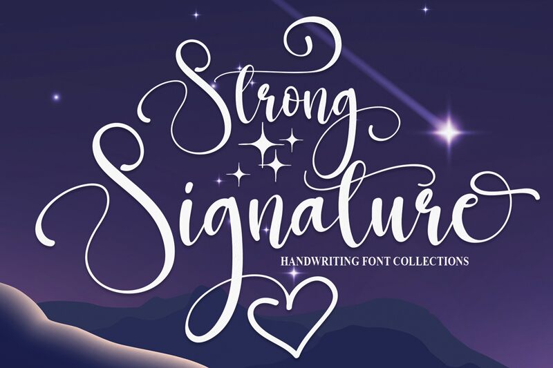 Strong Signature Carattere