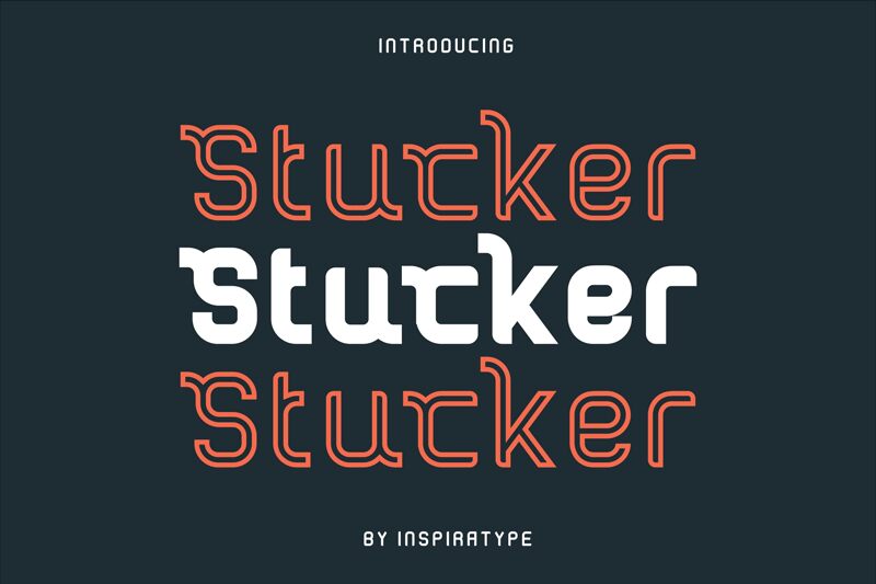 Stucker Czcionka