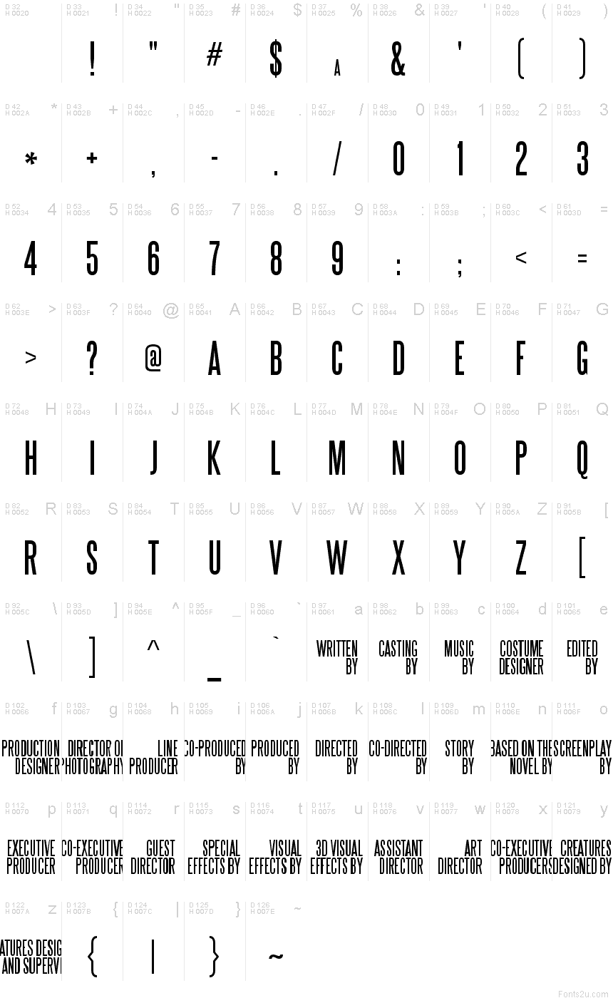 SteelTongs Font SteelTongs Font