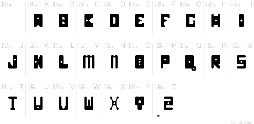 Latin de base - Table de caractères