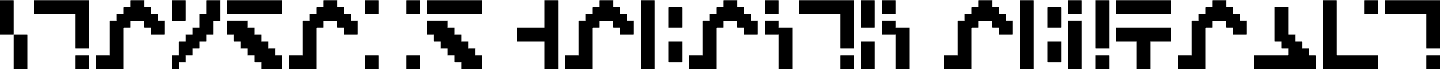 Standard Galactic Alphabet Regular