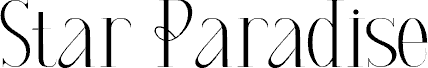 Star Paradise Demo písmo