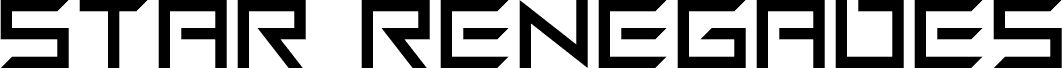 Star Renegades шрифт