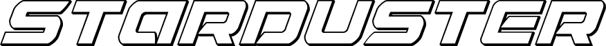 Starduster Outline Italic