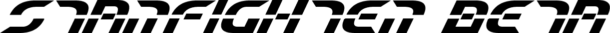 Starfighter Beta Bold Italic