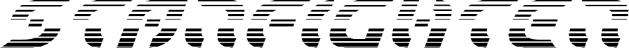 Starfighter Gradient Italic