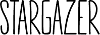 STARGAZER demo Bold