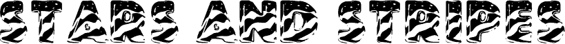STARSSTRIPESPERSONALUSE-Solid フォント