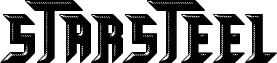 Preview of the Starsteel font