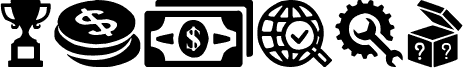 Preview of the Startup Icons font