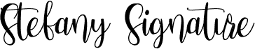 Stefany Signature