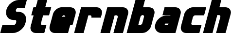 Sternbach Bold Italic
