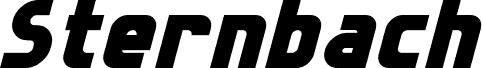 Sternbach Italic