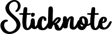 Sticknote Regular