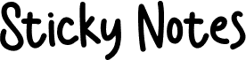 Sticky Notes
